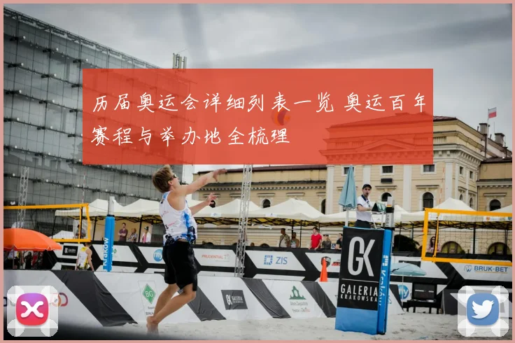 历届奥运会详细列表一览 奥运百年赛程与举办地全梳理