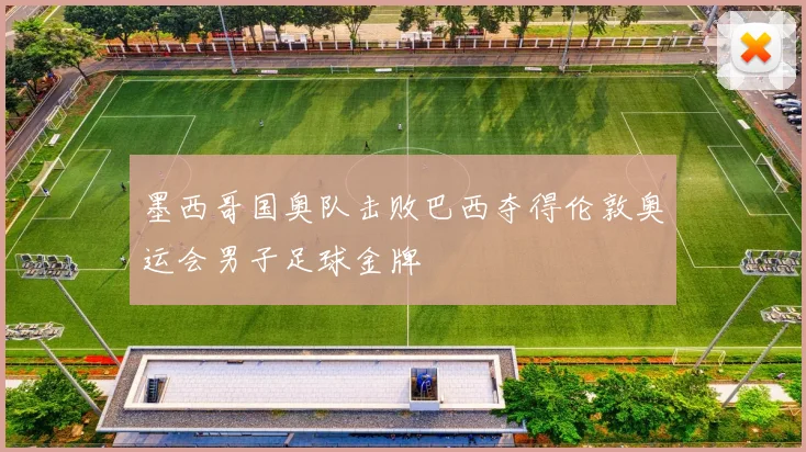 墨西哥国奥队击败巴西夺得伦敦奥运会男子足球金牌