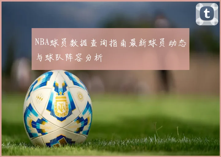 NBA球员数据查询指南最新球员动态与球队阵容分析